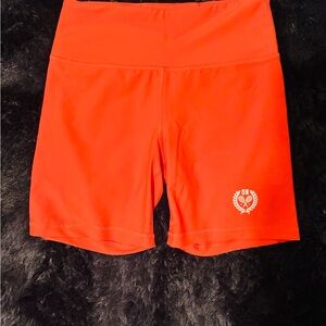 Old Navy Women's Bright Orange Bike Shorts